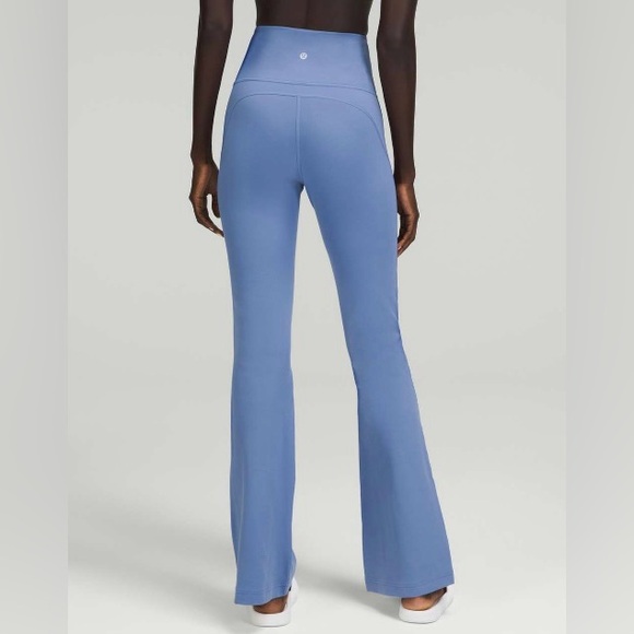 Lululemon Groove Super-High-Rise Flared Pant Nulu Water Drop - Picture 2 of 10